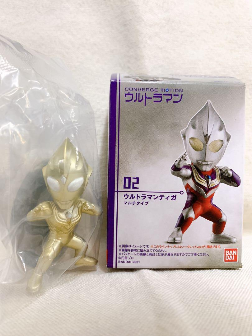 Converge Motion Ultraman 超人盒蛋no 2超人迪加金色特別版 興趣及遊戲 玩具 遊戲類 Carousell