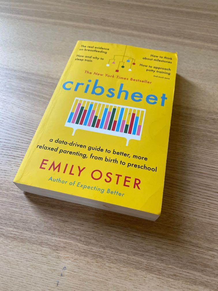 Cribsheet book Emily Oster, Hobbies & Toys, Books & Magazines