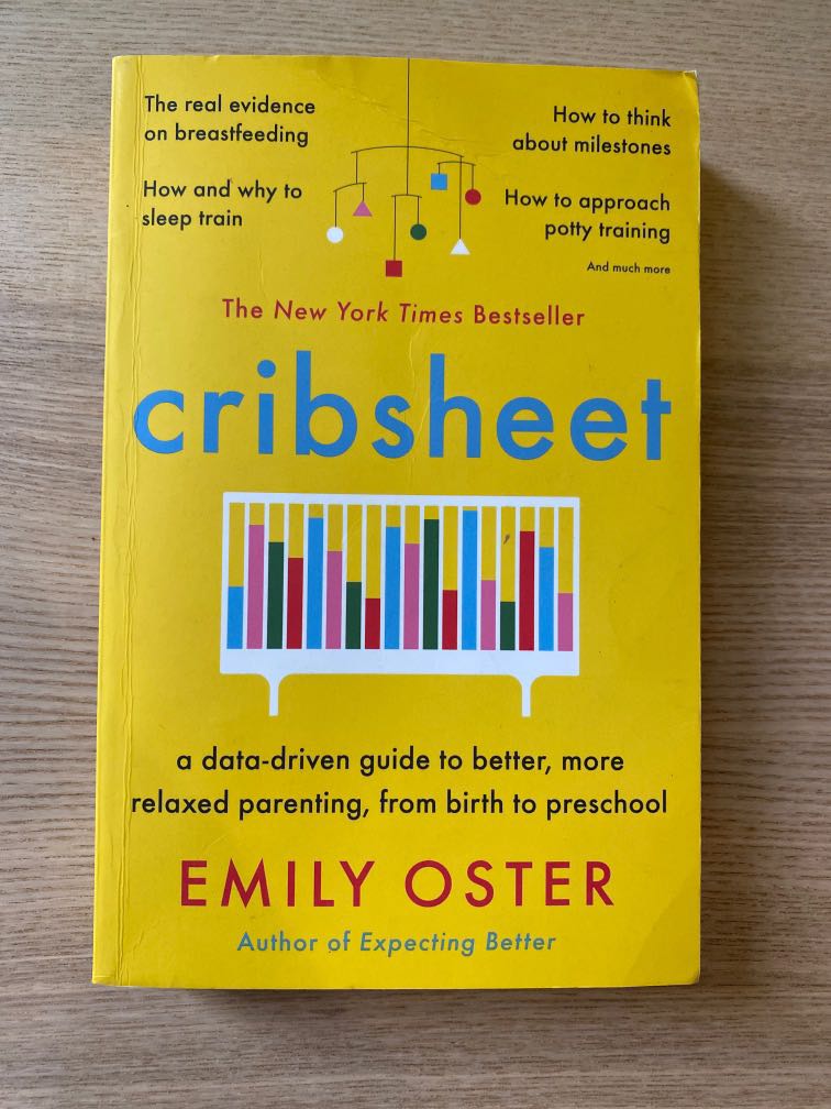 Cribsheet book Emily Oster, Hobbies & Toys, Books & Magazines