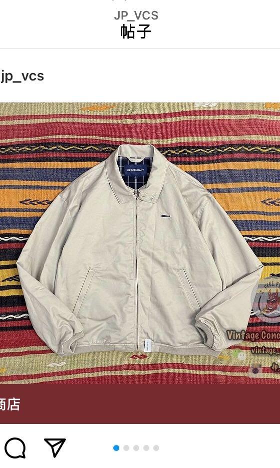 DESCENDANT 21AW SOCS HARRINGTON JACKET | givingbackpodcast.com