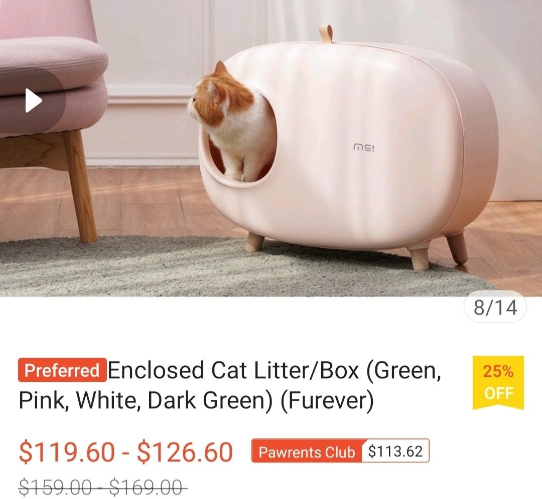Designer Cat Litter box Pet Supplies Homes Other Pet