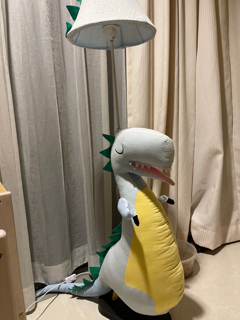 nursery dinosaur lamp