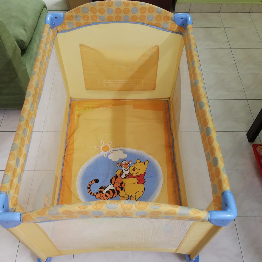 Disney Baby Playpen, Babies & Kids, Baby Nursery & Kids Furniture, Cots
