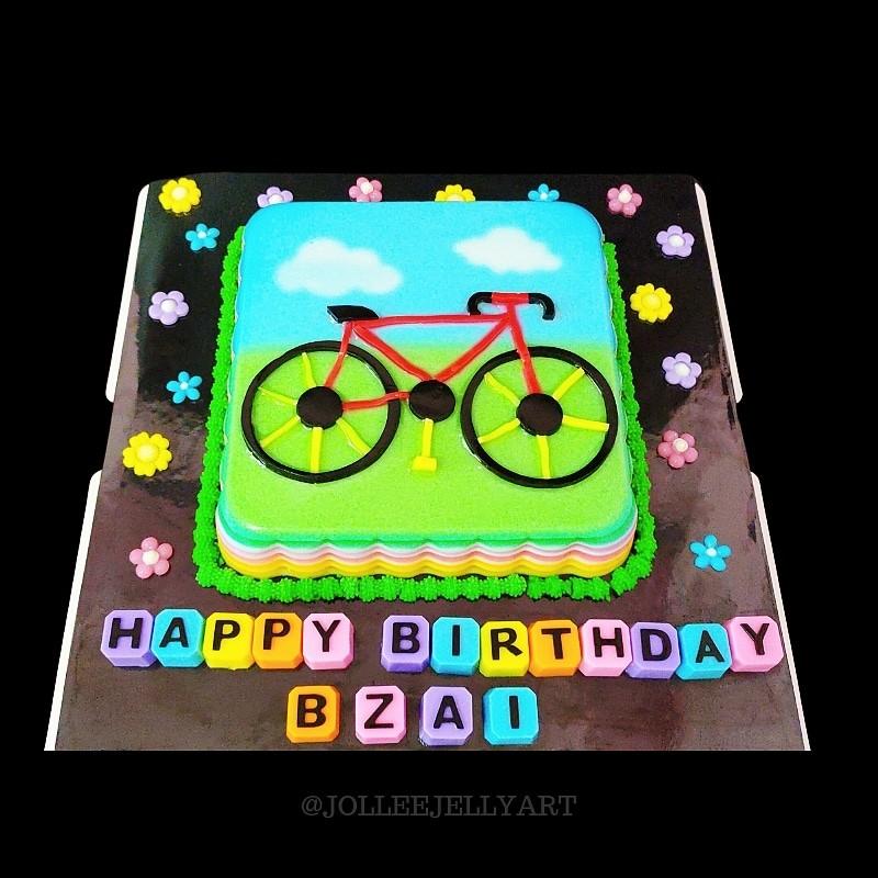 Cycling Cake Kit - DIY Cycling Cake - Road Bike Cake Kit