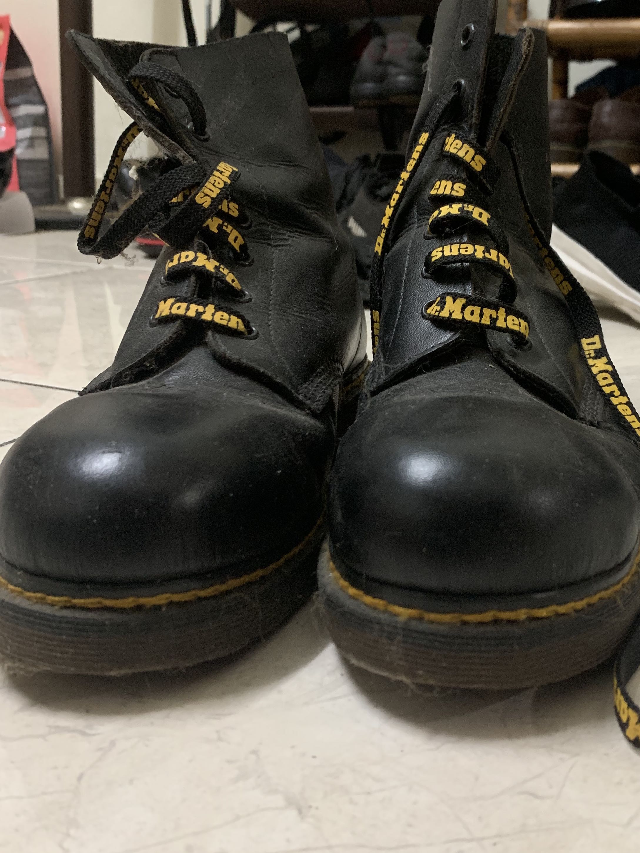 Dr Martens Double Stitch SteelToe Uk8 MIE Men s Fashion Footwear