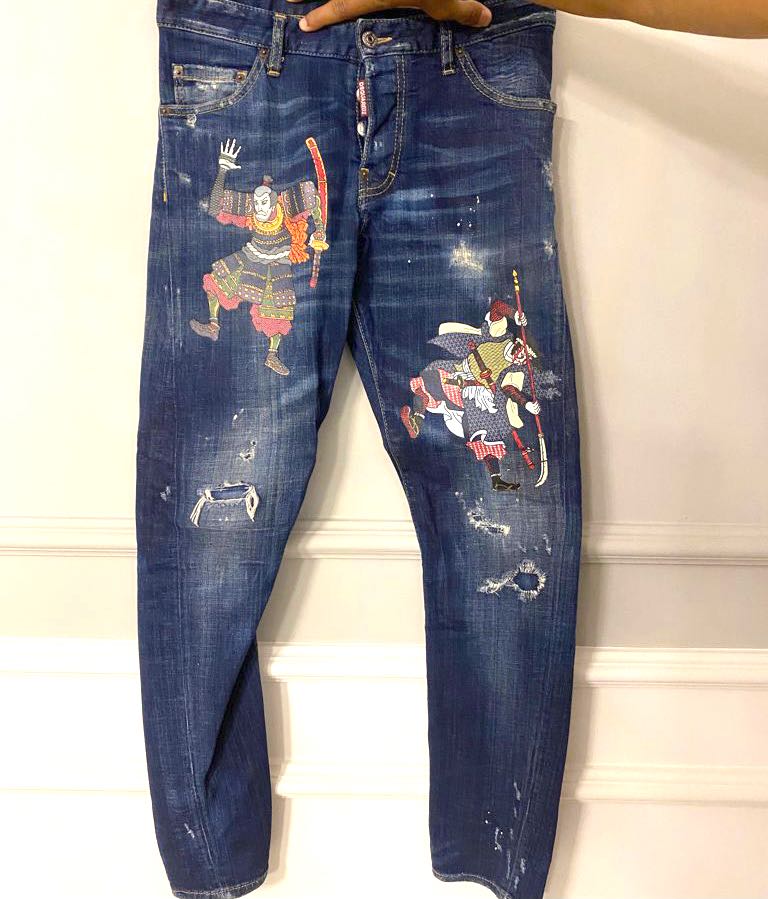 Dsquared2 shop samurai jeans