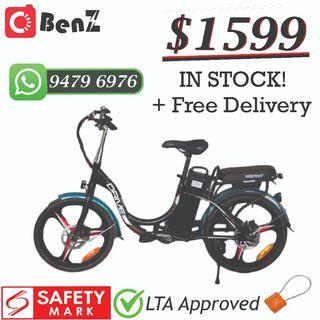 *NEW* Eco Drive + / Eco Drive 2.0 Ebike E-Bike Electric Bicycle EN15194 LTA Approved!