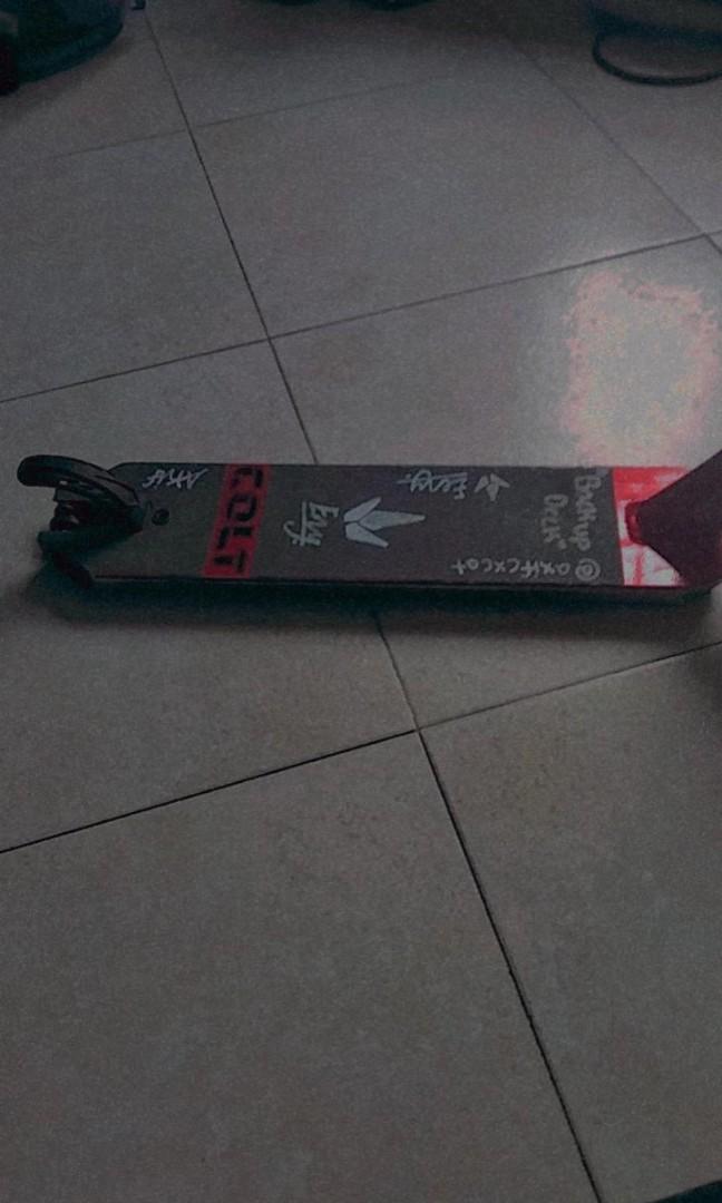 Envy Colt S4 stunt Scooter deck, Sports Equipment, Sports & Games, Skates, Rollerblades