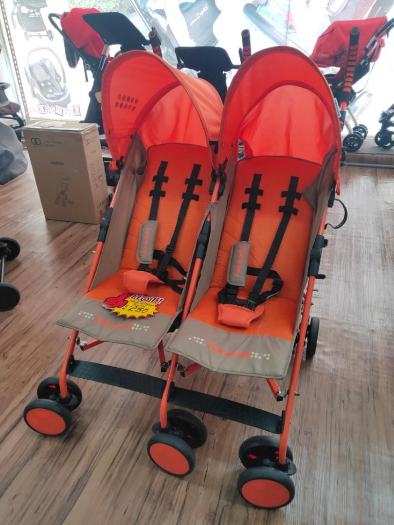 fairworld twin stroller