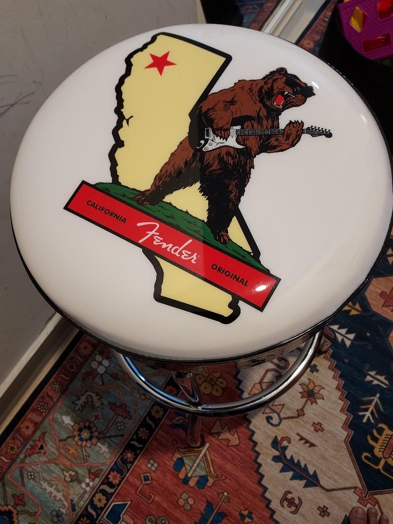 Fender Bar Stool 30 inch, Hobbies & Toys, Music & Media, Music