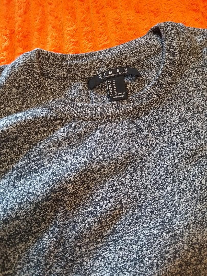 Forever 21 Men's Sweater Dual Color 