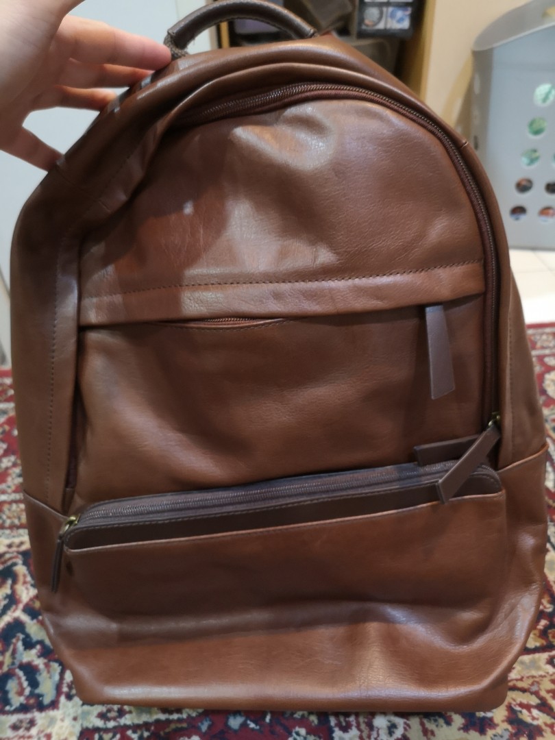 Evan backpack fossil top