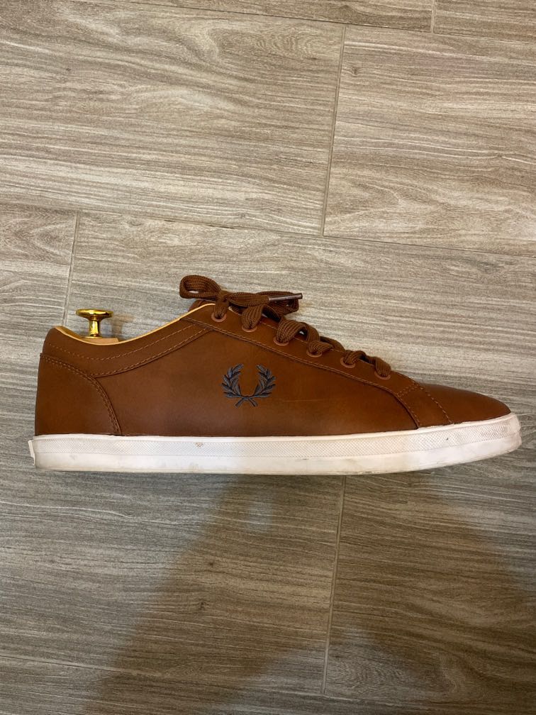Fred Perry Tan Sneakers Men s Fashion Footwear Sneakers on
