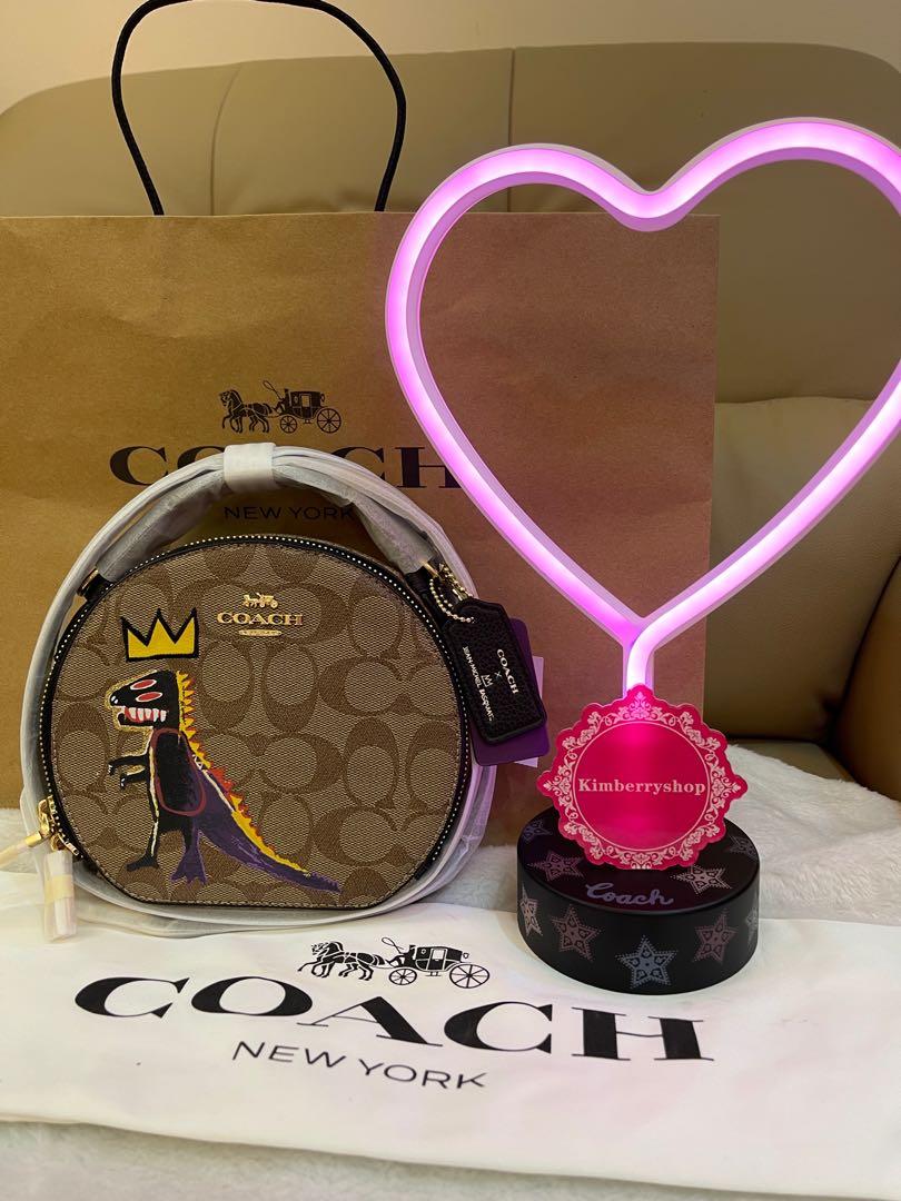 Coach canteen crossbody glitter outlet