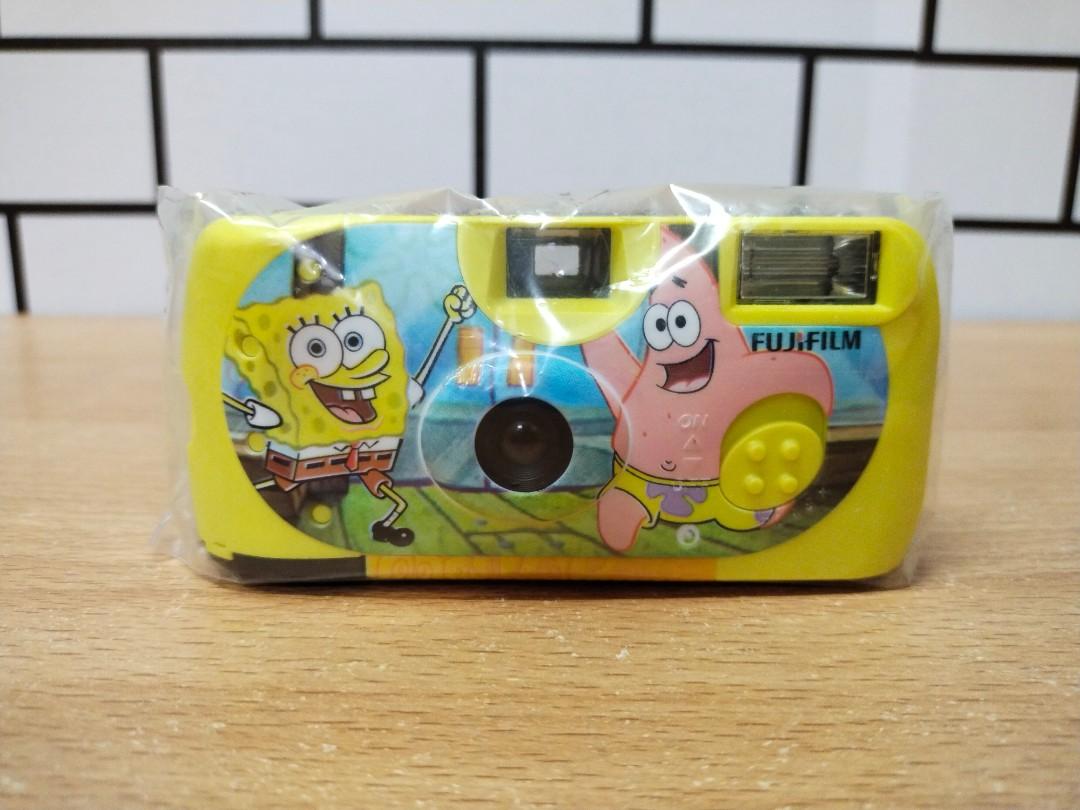 Fujifilm Single use camera Spongebob, Photography, Cameras on Carousell