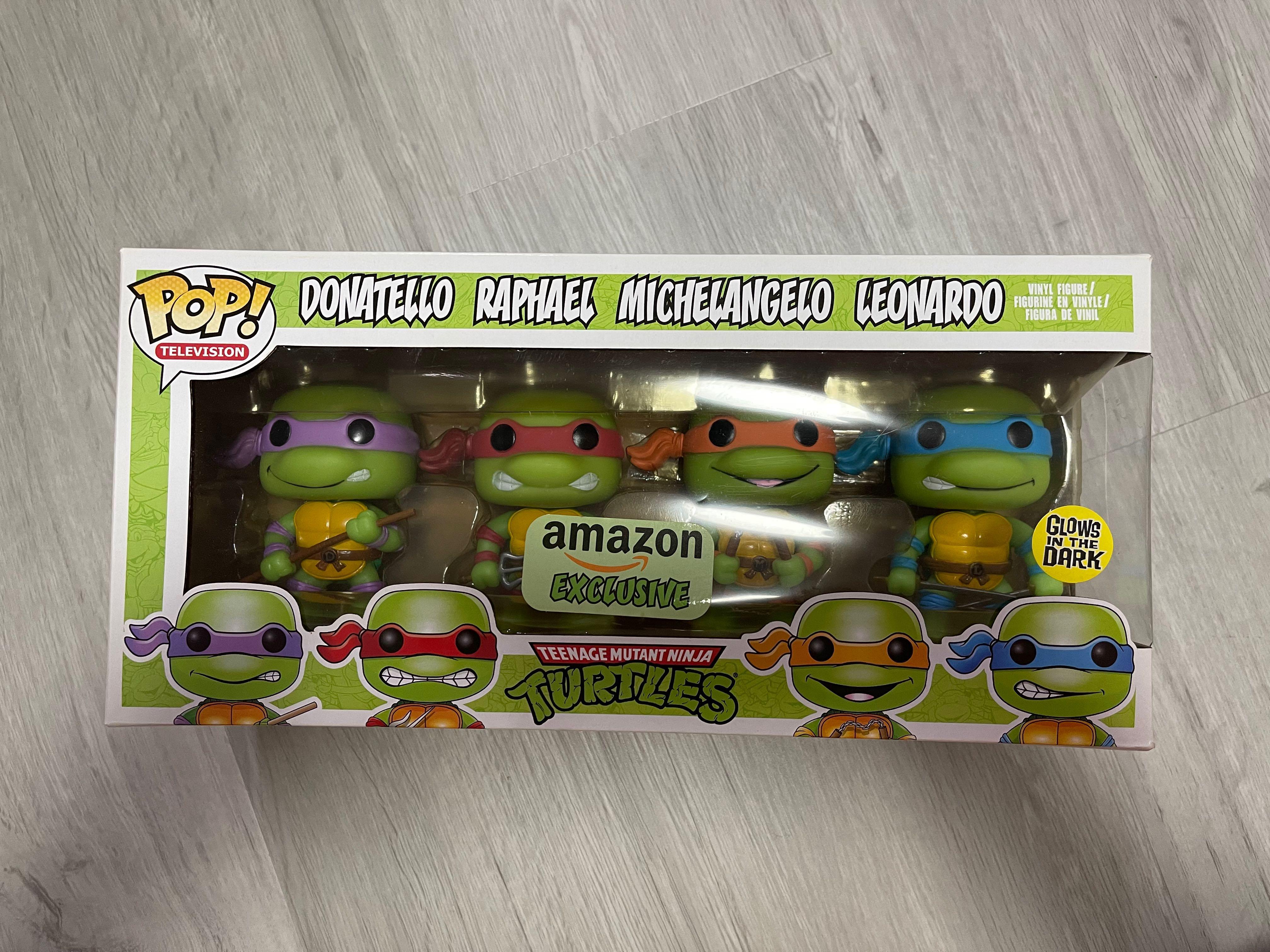 Funko teenage mutant ninja turtles  exclusive glow in the dark