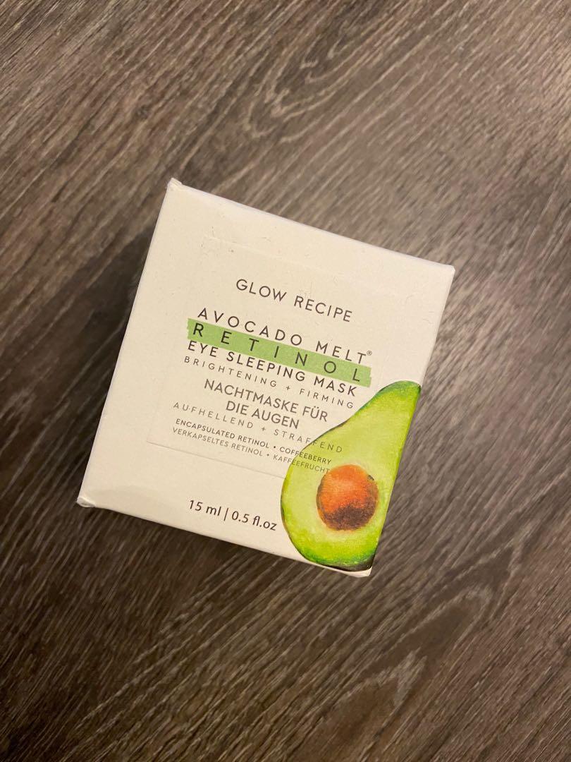 Glow Recipe Avocado Melt Retinol Eye Sleeping Mask 15ml, Beauty