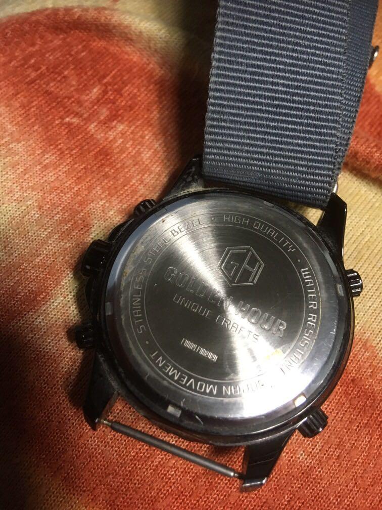 Golden hour unique on sale crafts watch