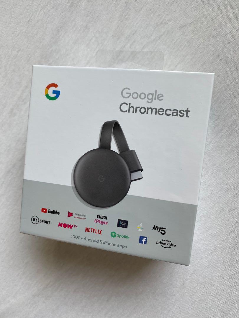 Google Chromecast Audio Media Streamer FACTORY SEALED Black 