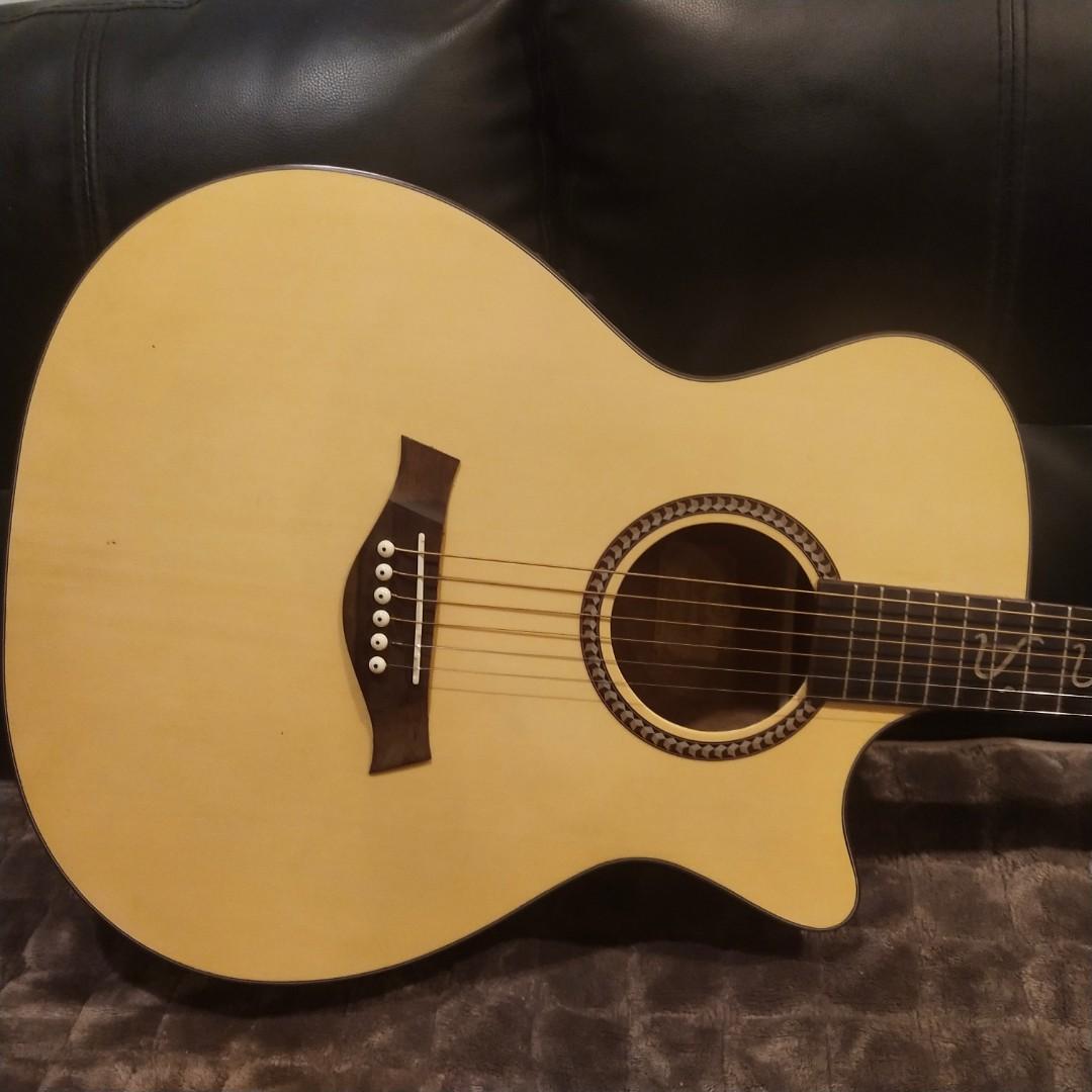 Griffinberg Acoustic Guitar Used Hobbies Toys Music Media