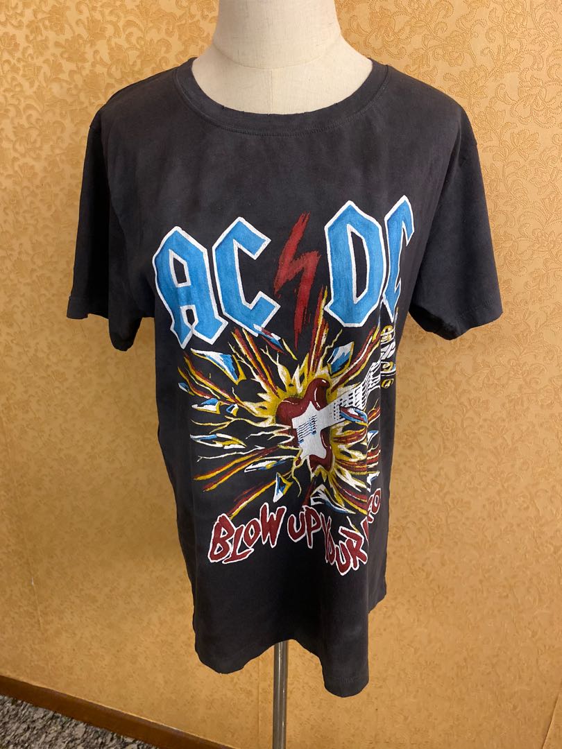 Ac dc gucci t shirt on sale