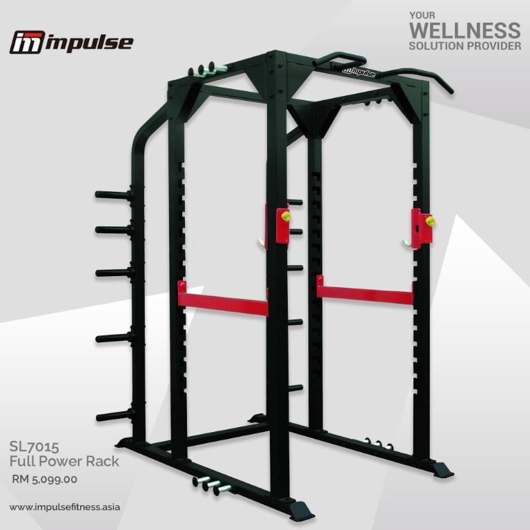 GYM FULL POWER RACK COMMERCIAL GRADE GYM EQUIPMENT, Sports Equipment