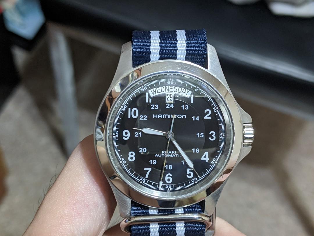 Hamilton Khaki King Day Date H644550, Luxury, Watches on Carousell