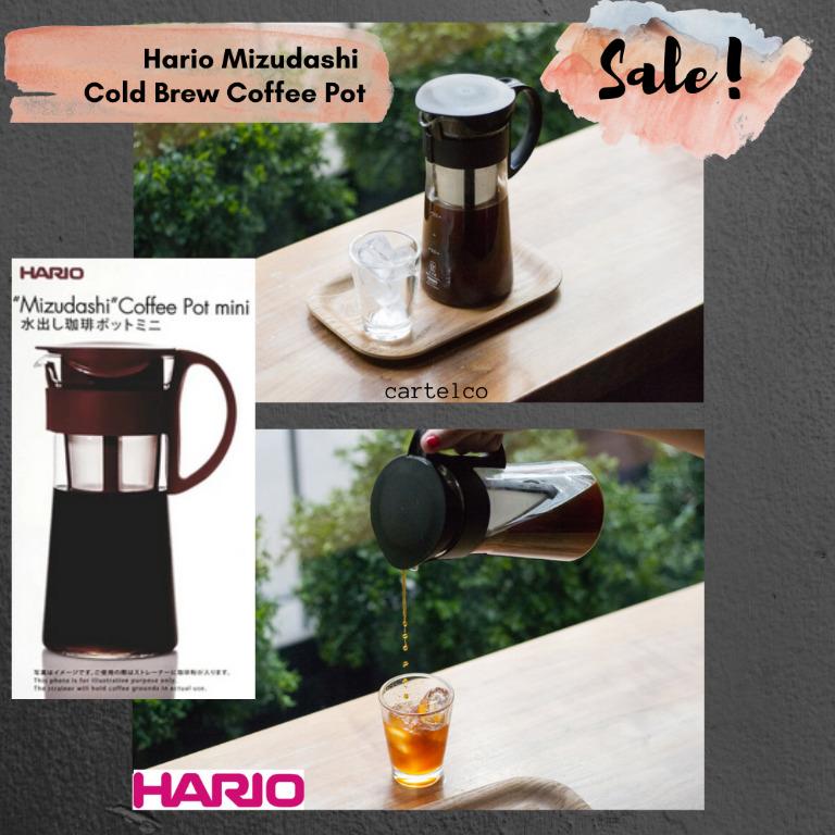 Hario Mizudashi Cold Brew Coffee Mini Pot 600ml, Furniture & Home