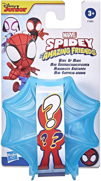 Marvel: Spidey and His Amazing Friends Webs Up Mini Preschool Kids Toy  Action Figure for Boys and Girls Ages 3 4 5 6 7 and Up (2”) 