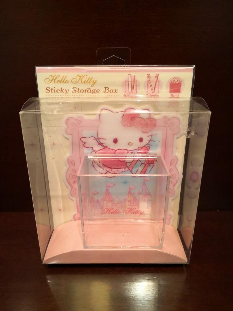 Hello Kitty sticky storage box (Sanrio Original) (Category: Storage Boxes & Baskets) located in Manila. Submitted by maifabfinds (Listing ID 1120637813, Image 2). Description: .