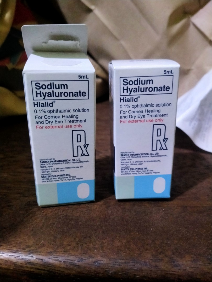 HIALID EYE DROPS, Health & Nutrition, Health Supplements, Health Food