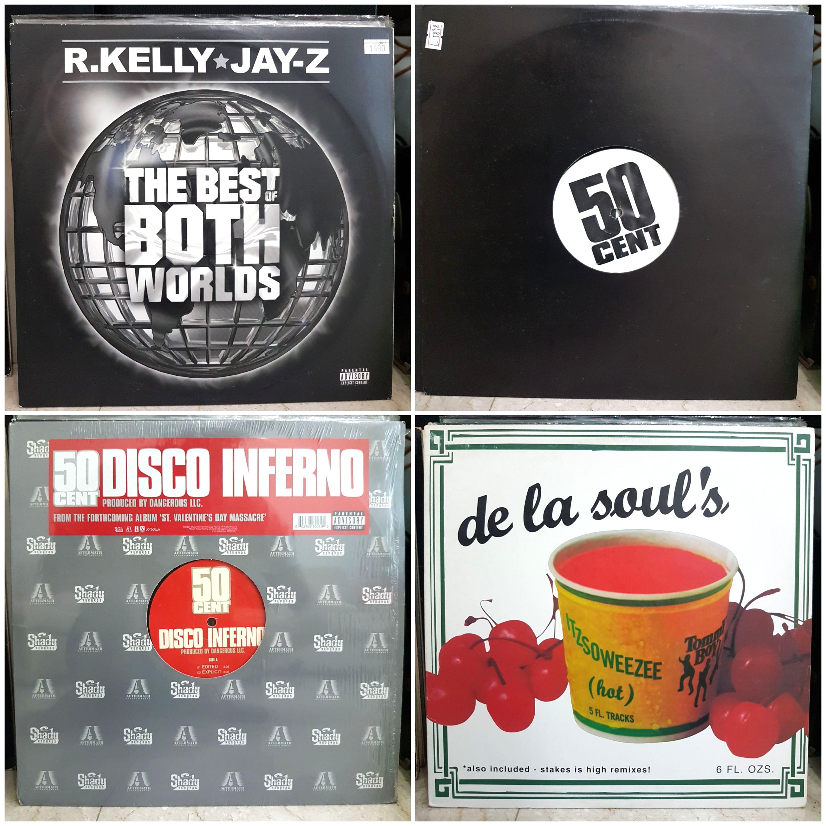 Hip hop Rap vinyl lp records: Jay-Z & R. Kelly, ‎Black Eyed Peas, De La  Soul, Beyonce, 50 Cent, Hobbies & Toys, Music & Media, Vinyls on Carousell