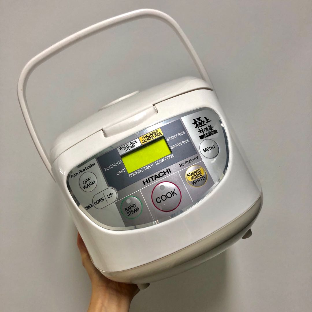 Hitachi 1.8L Rice Cooker RZPMA18Y, TV & Home Appliances, Kitchen