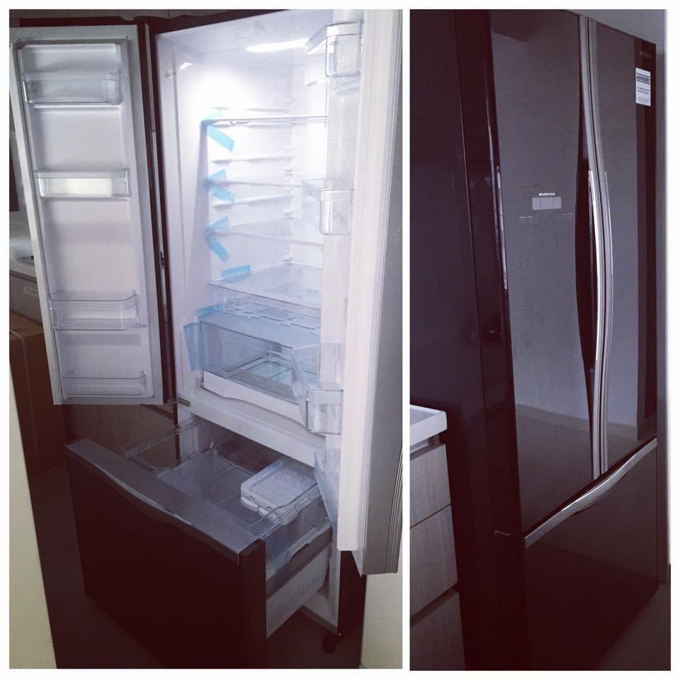 Hitachi French door fridge, TV & Home Appliances, Kitchen Appliances