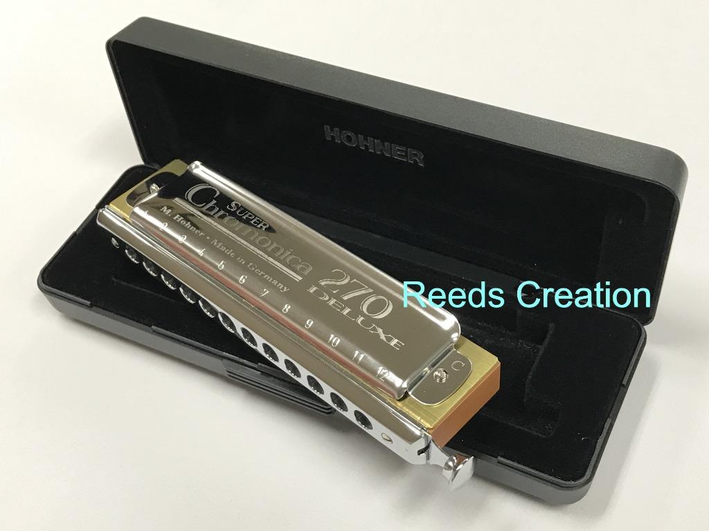 Hohner Harmonica (Super Chromonica 270 Deluxe, C Key), Hobbies & Toys ...
