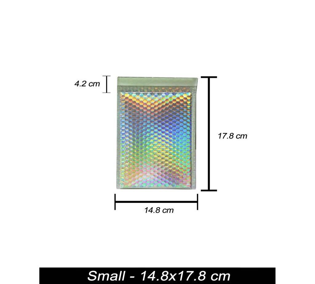 Holographic Laser Bubble Mailer Envelope (Category: Craft Supplies & Tools) located in Malabon City. Submitted by heyitskhen (Listing ID 1120613289, Image 3). Description: Pls see the last picture for details Location: Malabon City Mode of payment: GCash or AUB only (pay first before pick up) .
