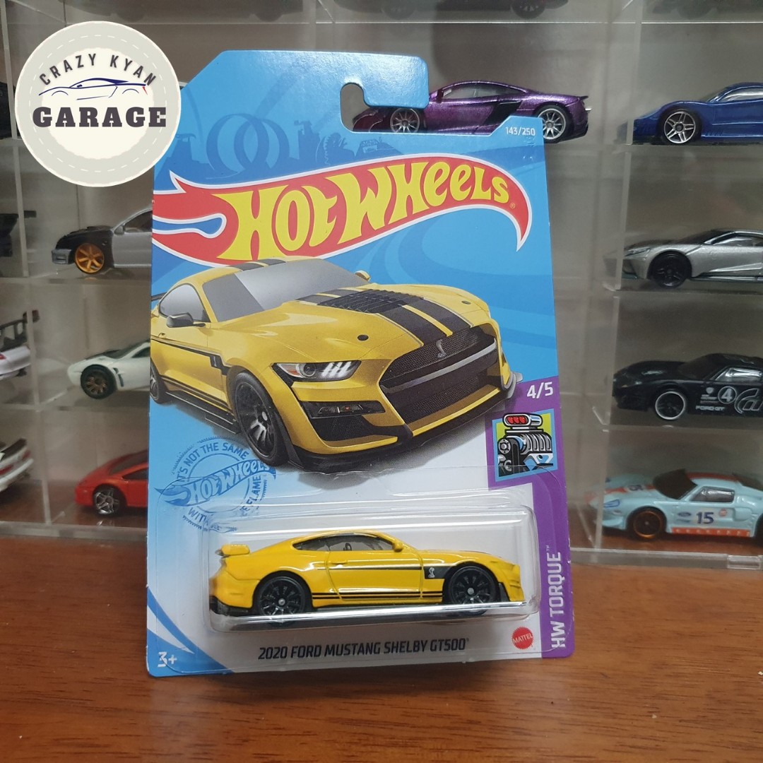 Hotwheels 2020 Ford Mustang Shelby GT500, Hobbies & Toys, Toys & Games