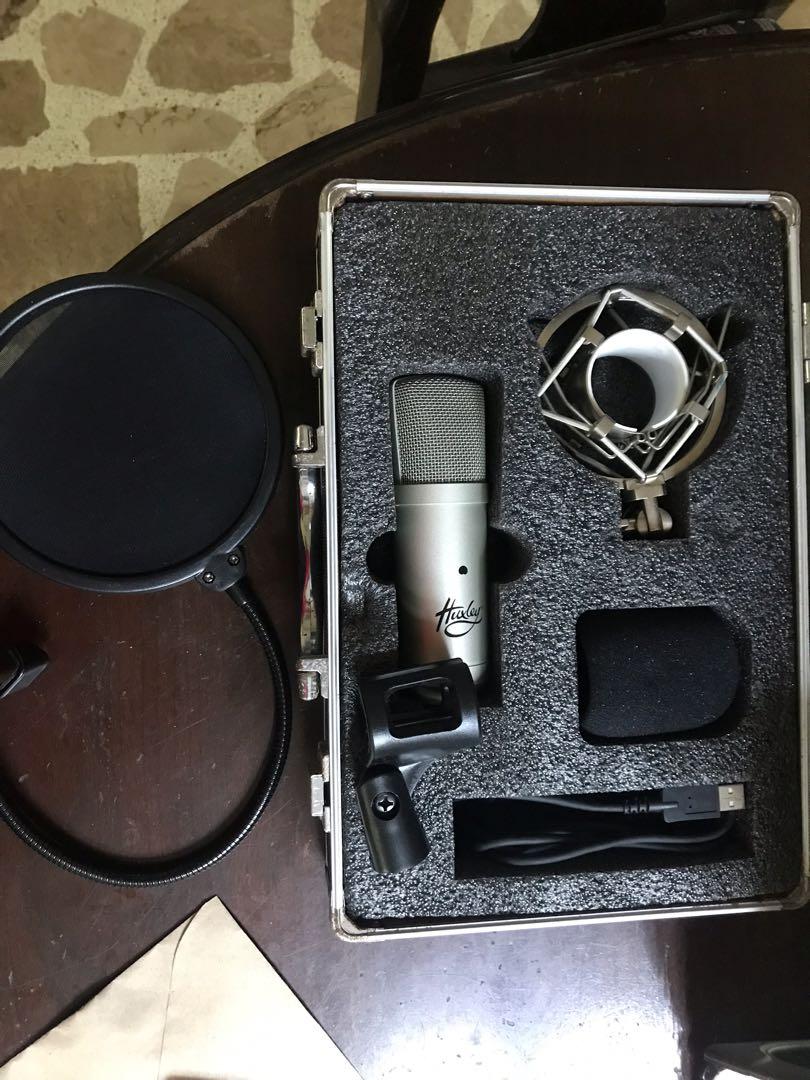 Huxley USB Condenser Mic, Audio, Microphones on Carousell
