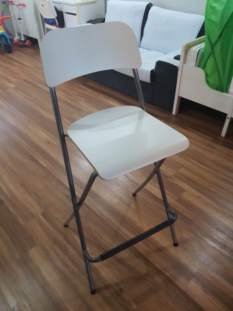 IKEA Franklin bar stool, Furniture & Home Living, Furniture, Chairs on
