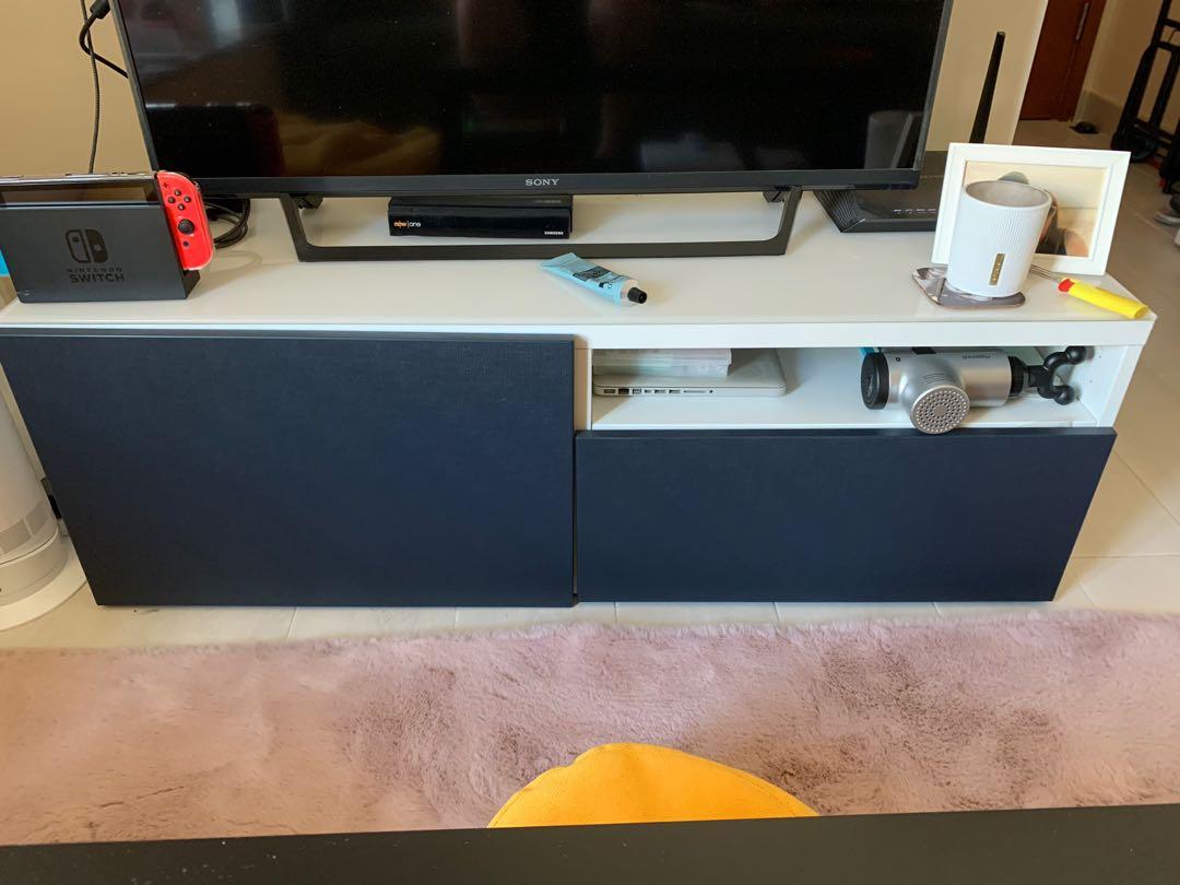 IKEA TV for sale, 傢俬＆家居, 傢俬, 櫃子、組合櫃及置物架 Carousell
