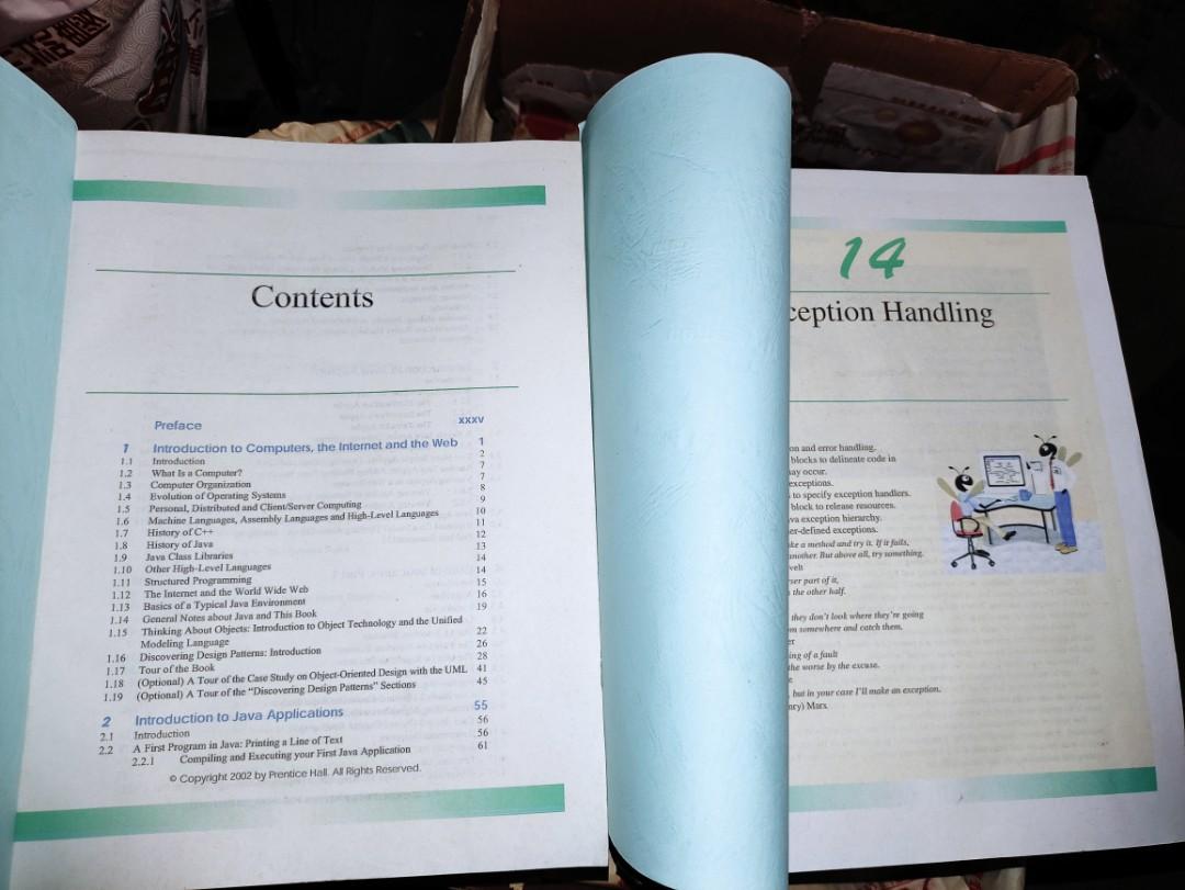 Java how to program 4th ed (Category: Textbooks) located in Manila. Submitted by limdrich (Listing ID 1120741584, Image 2). Description: laser copied, book bind, two parts, in good condition and well kept.