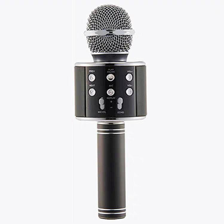 Karaoke Bluetooth Microphone (Category: Microphones) located in Manila. Submitted by virtualtindahanipaul (Listing ID 1120728748, Image 1). Description: 👉 Wireless Portable Handheld Bluetooth Microphone for Android and IOS 👉 4 in 1 Microphone Karaoke 🎤 Wireless Bluetooth Microphone Speaker and Local Recording. Just turn on this mic, then open the Bluetooth in your phone, search and connect, then you can now search your favorite song lyric/ kar