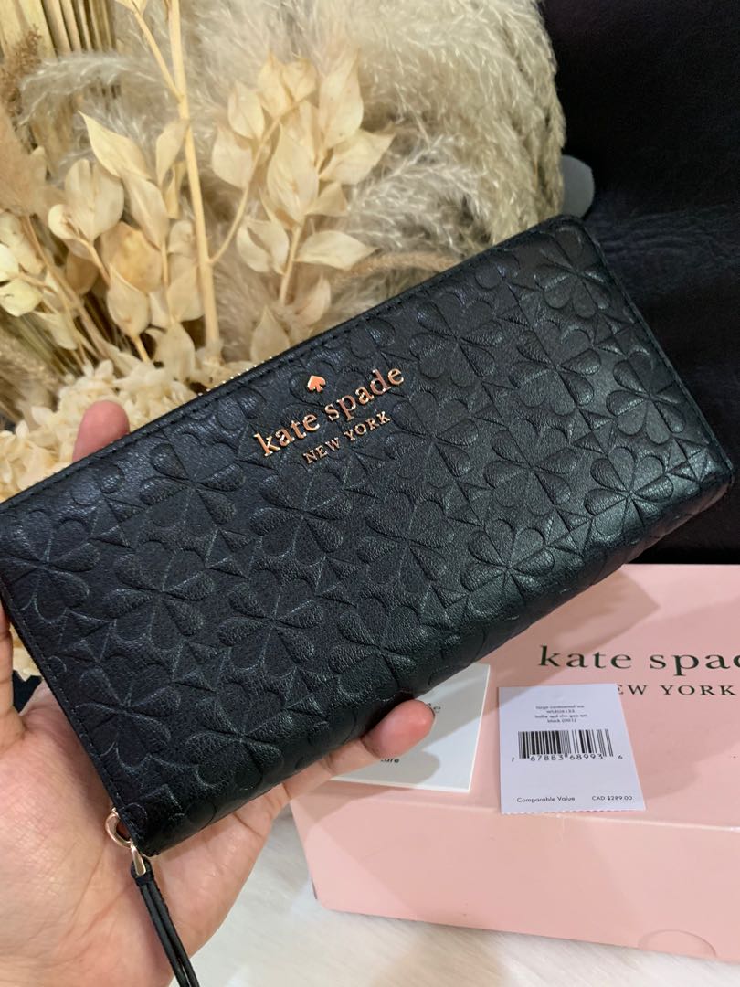 kate spade holographic wallet