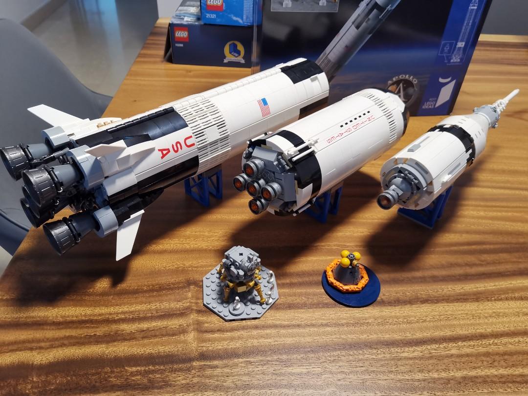 Saturn v lego clearance review