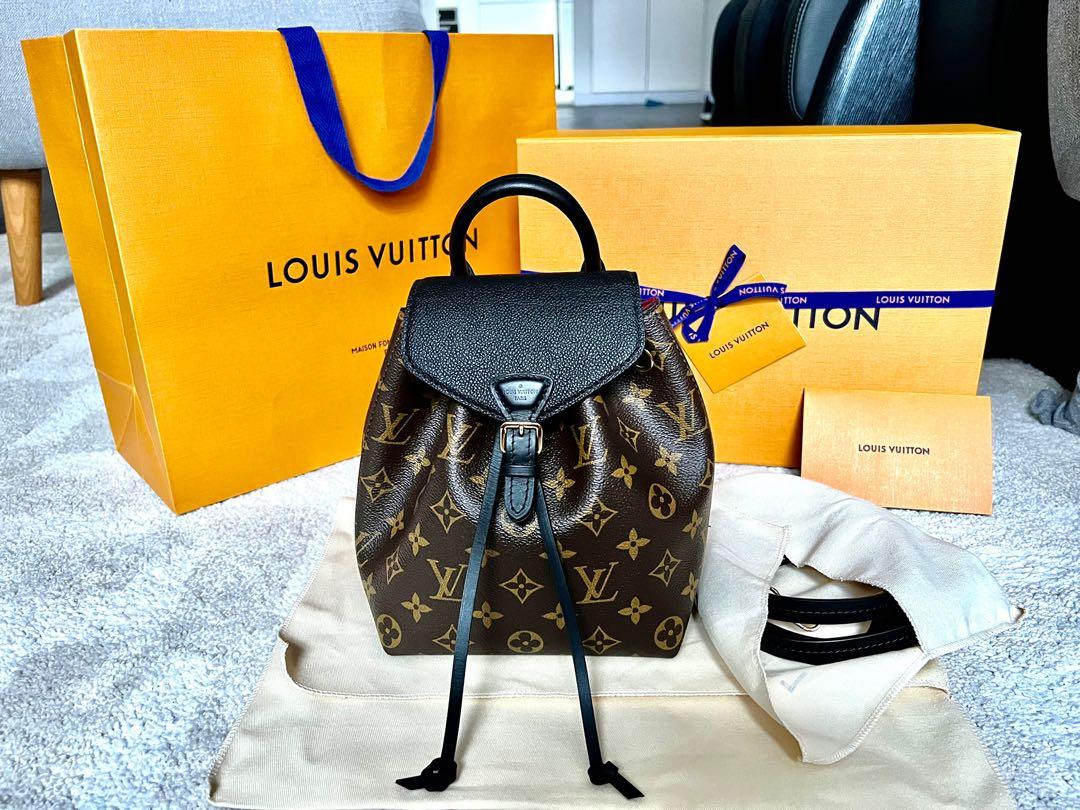 The LV Montsouris BB 💥 This Mini Classic can be worn any way you