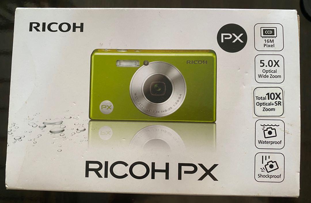 RICOH 防水デジタルカメラ PX ライムグリーン PXLG :B00551T5XC 