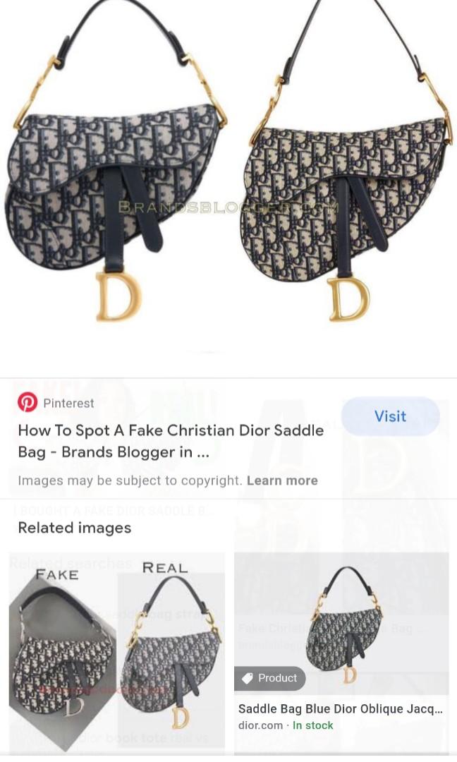 How To Spot A Fake Christian Dior Saddle Bag - Brands Blogger