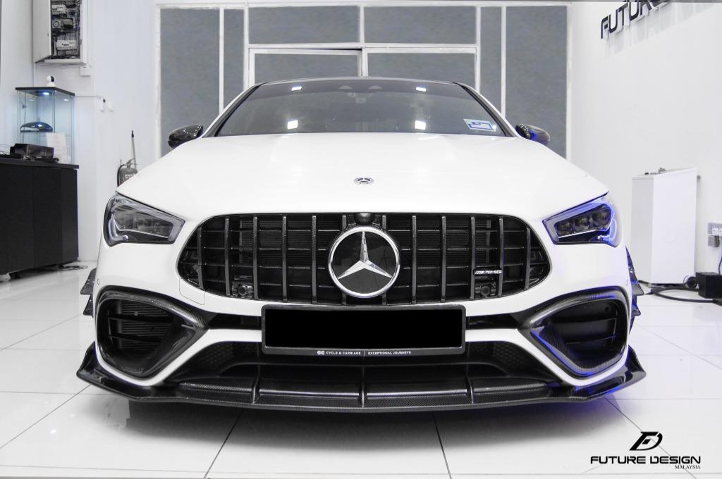 Mercedes Benz Merc CLA Class CLA45 CLA45S AMG C118 W118 Carbon Fiber ...