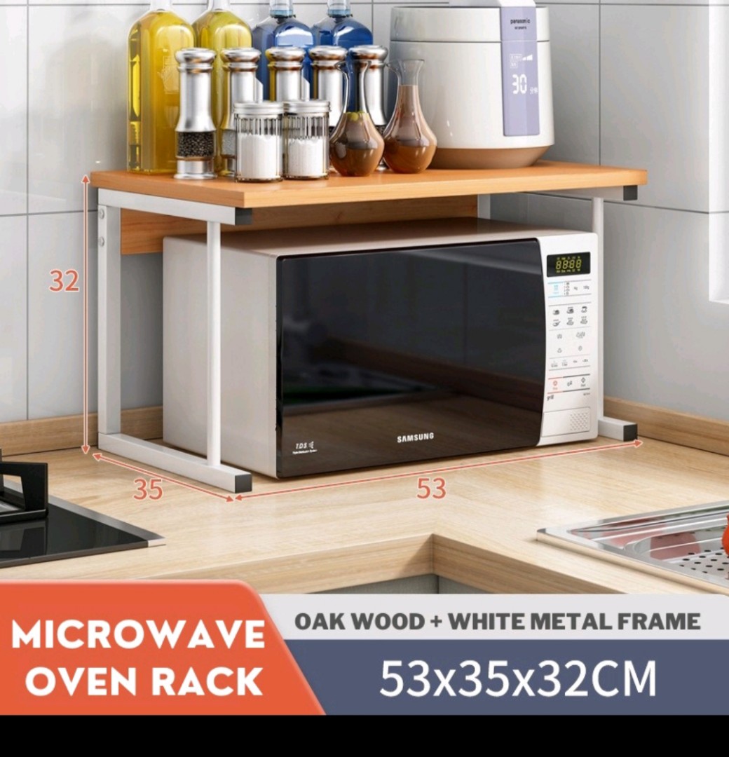 Microwave Rack TV Home Appliances Kitchen Appliances Other Kitchen   Microwave Rack 1634721150 0afdcfdd 