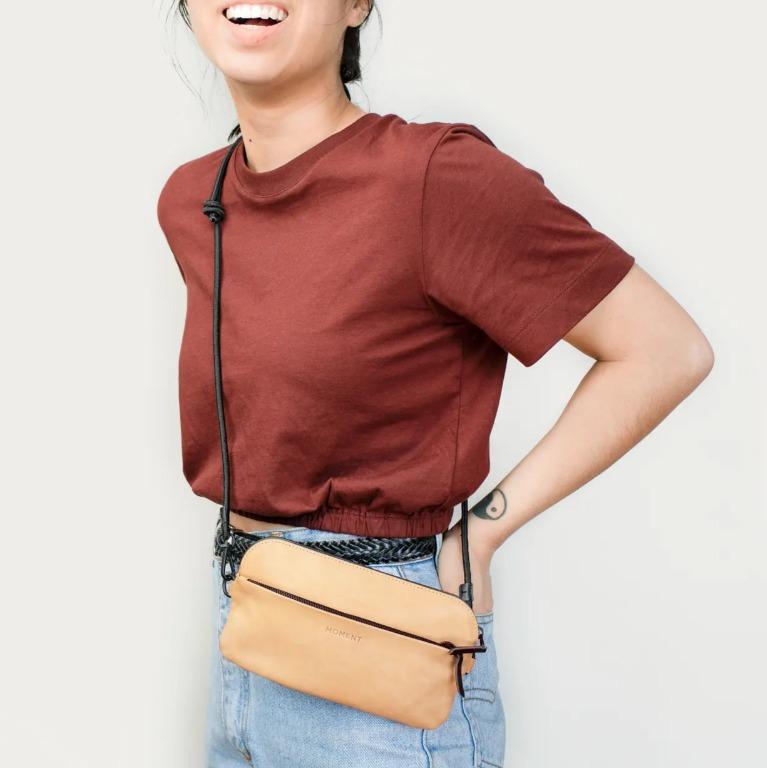 Moment Leather Crossbody Wallet Women s Fashion Bags Wallets Purses Pouches on Carousell